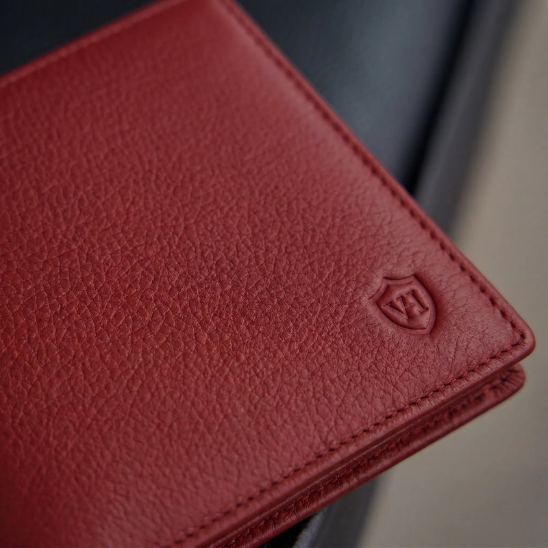 Geldbörse mit RFID-Schutz & 13 Kartenfächer (Genarbt)