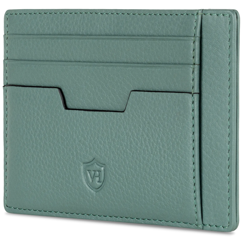 Kartenetui mit RFID-Schutz & 8 Kartenfächer (Genarbt)