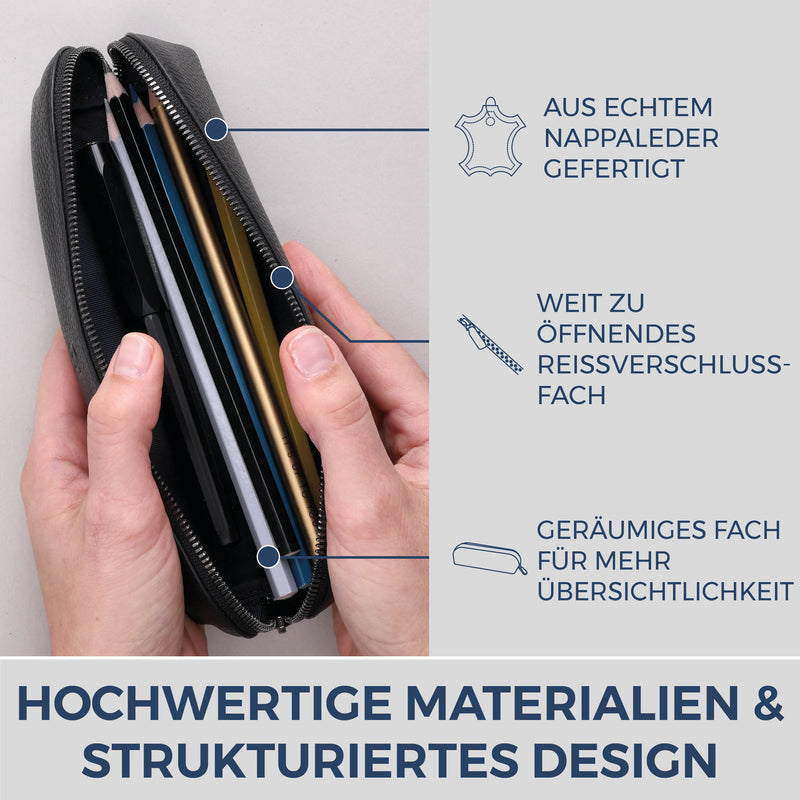 Federmäppchen Stifteetui (Genarbt)