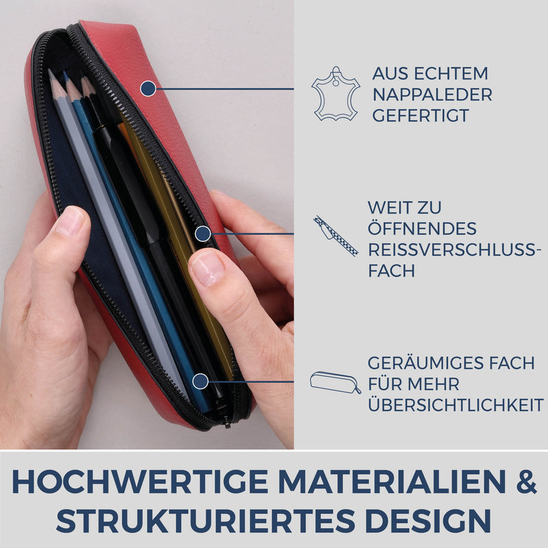 Federmäppchen Stifteetui (Genarbt)