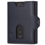Slim Wallet mit RFID-Schutz, 5 Kartenfächer & Mini-Münzfach (Genarbt)