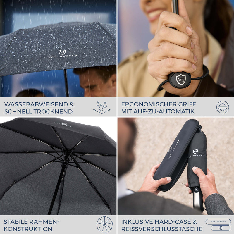 Regenschirm mit Auf-Zu-Automatik