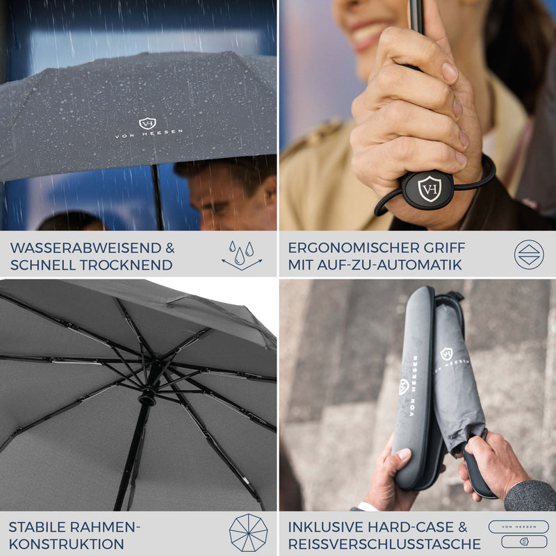 Regenschirm mit Auf-Zu-Automatik