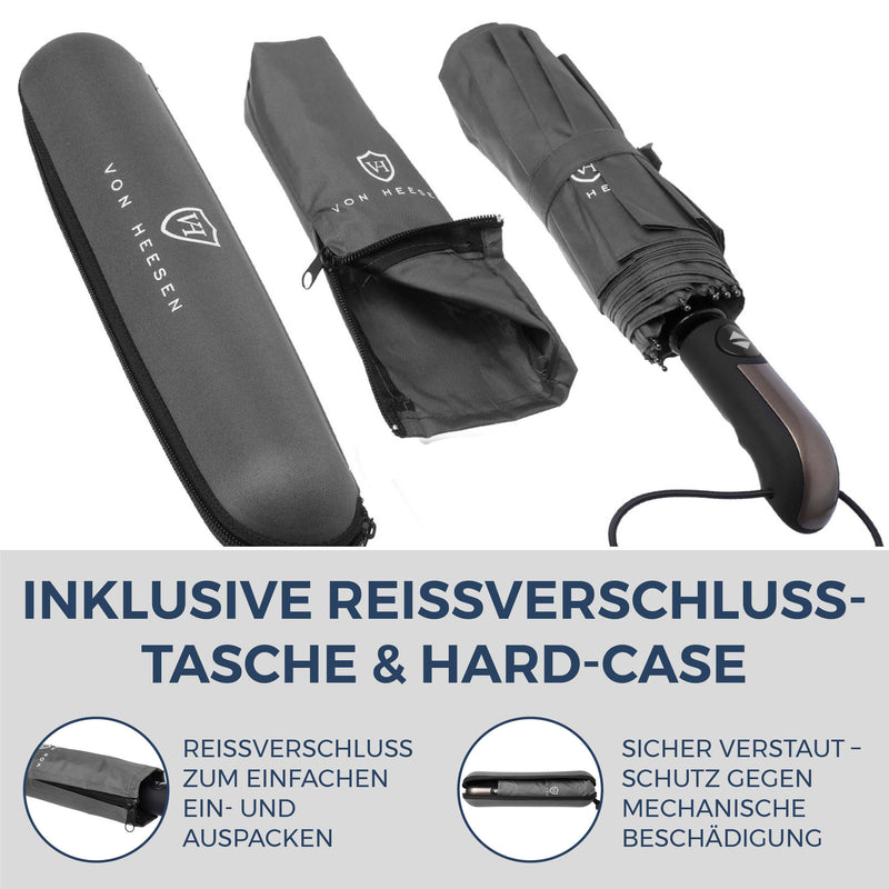 Regenschirm mit Auf-Zu-Automatik