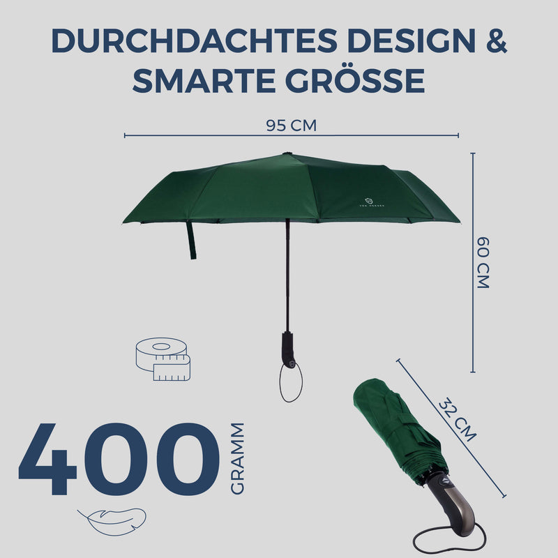 Regenschirm mit Auf-Zu-Automatik