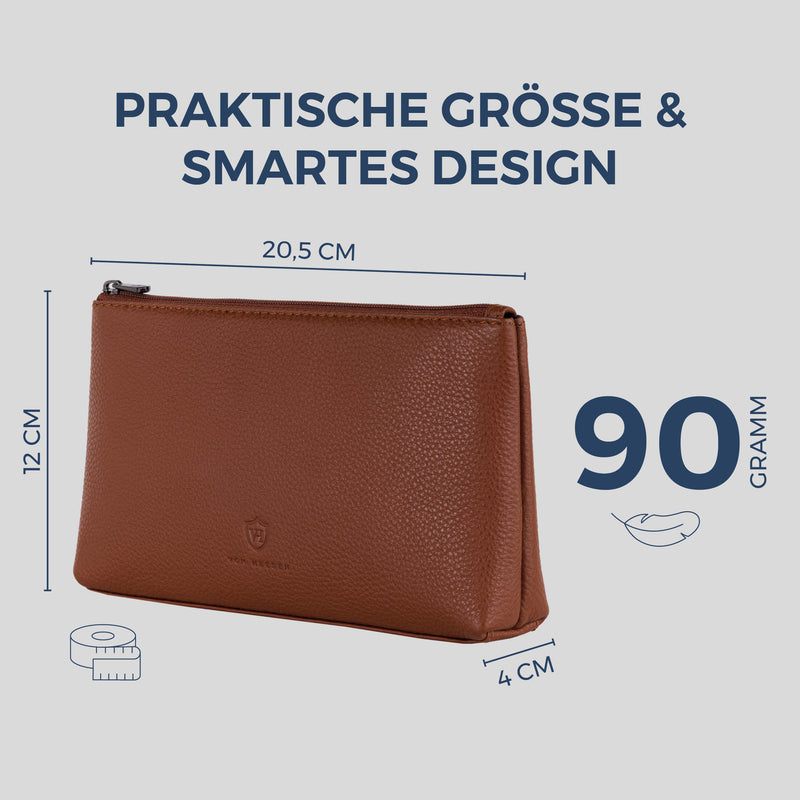 Schminktasche Kosmetiktasche (Genarbt)