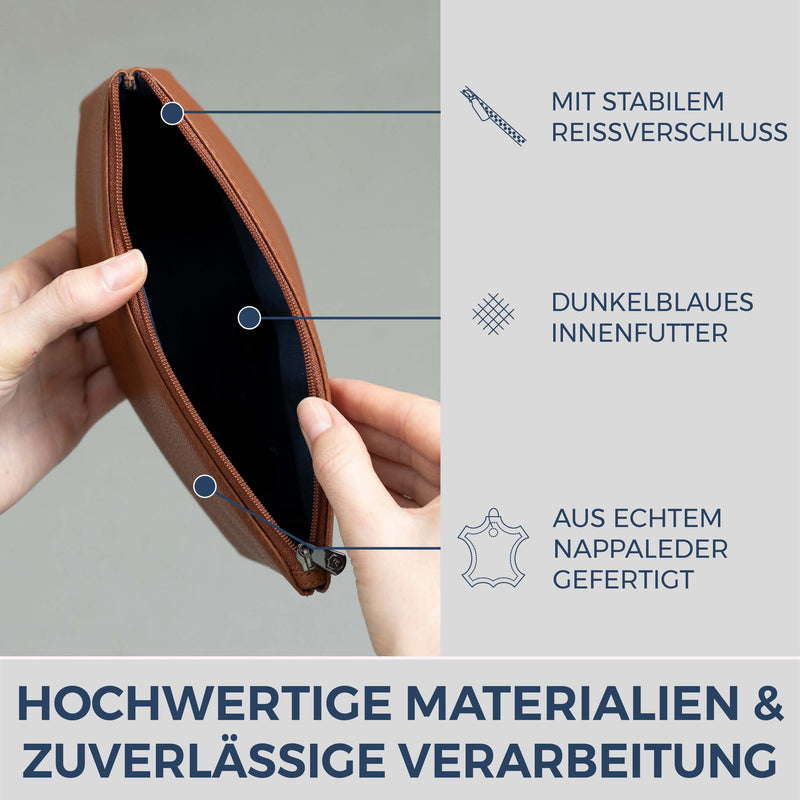 Schminktasche Kosmetiktasche (Genarbt)