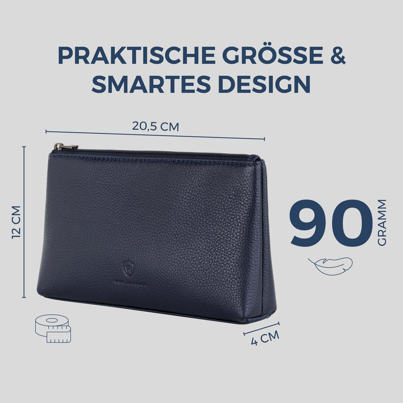 Schminktasche Kosmetiktasche (Genarbt)