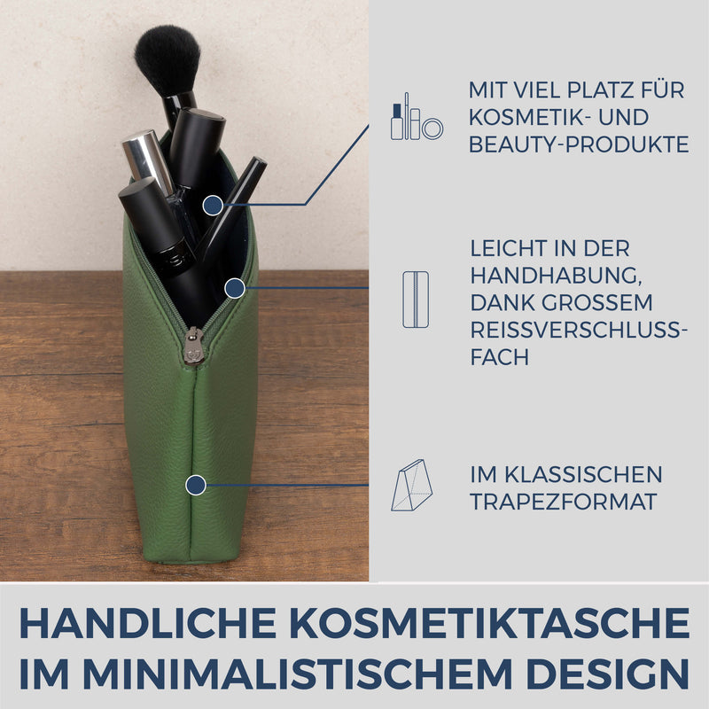 Schminktasche Kosmetiktasche (Genarbt)