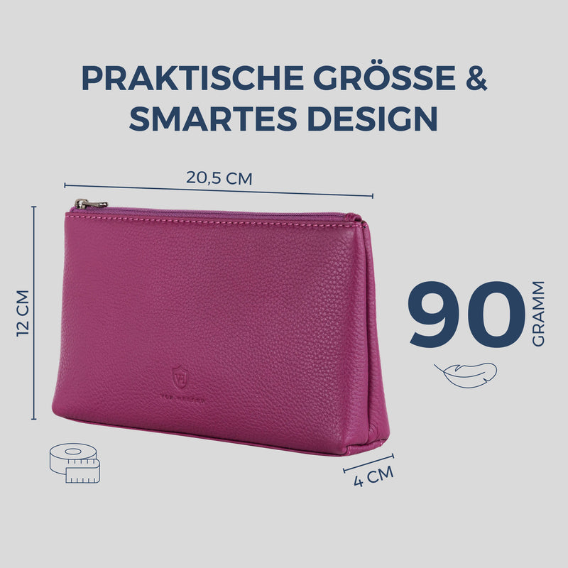 Schminktasche Kosmetiktasche (Genarbt)