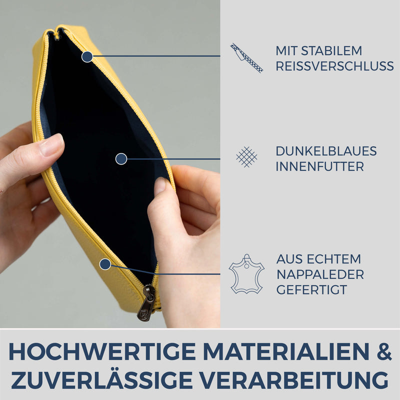 Schminktasche Kosmetiktasche (Genarbt)