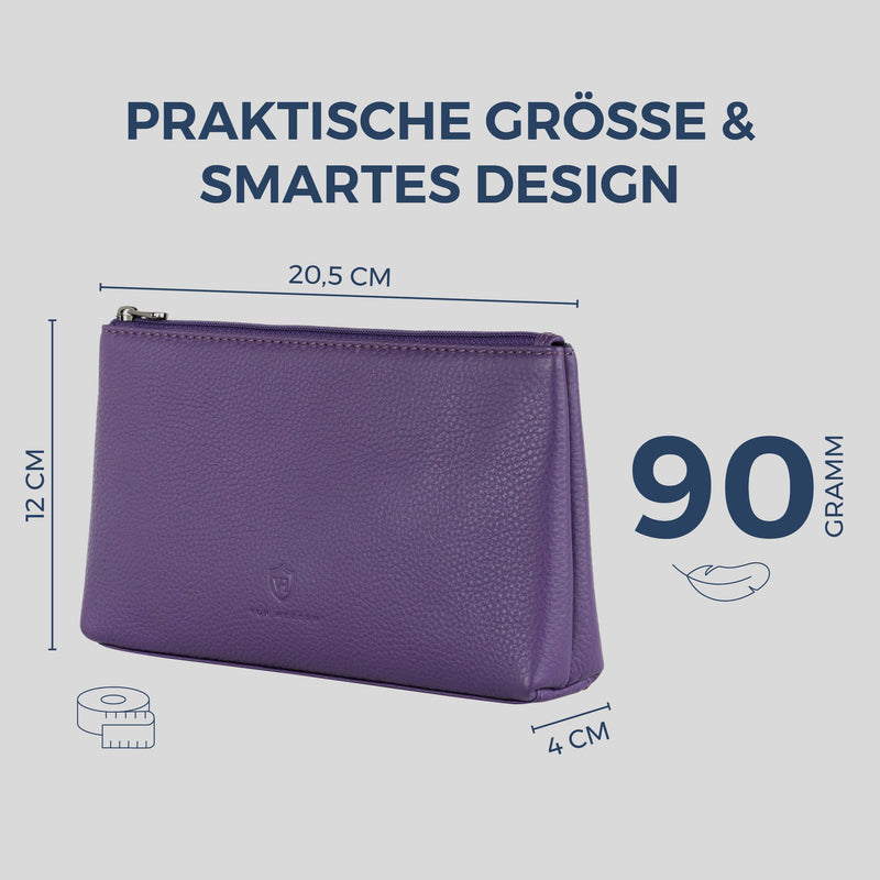 Schminktasche Kosmetiktasche (Genarbt)