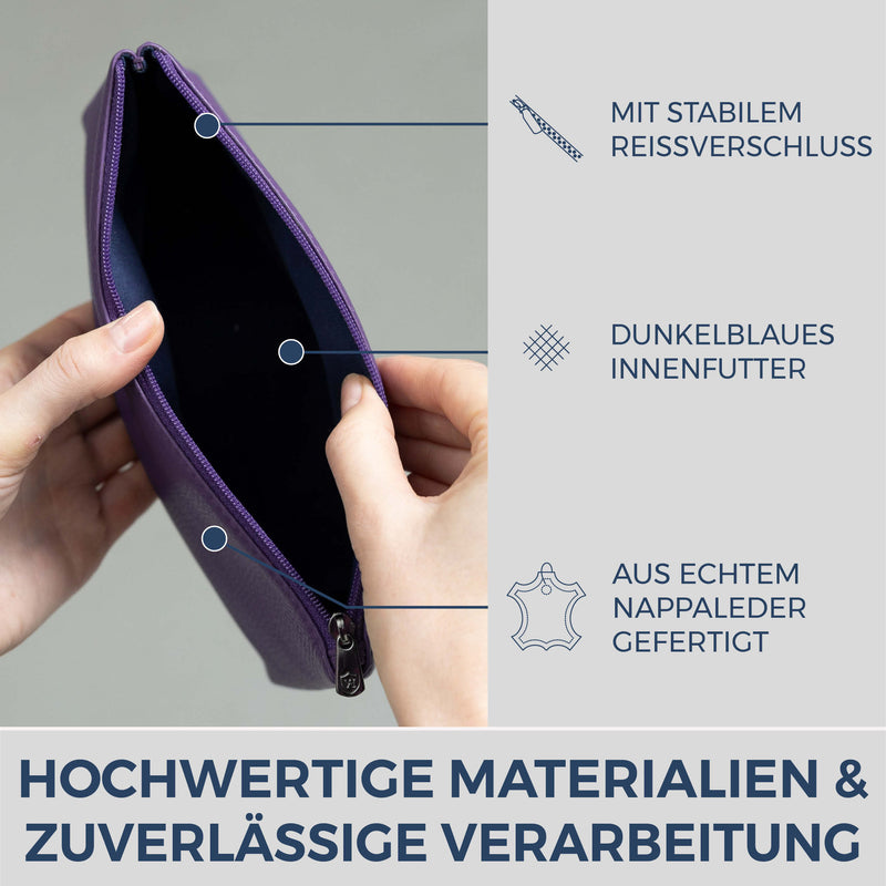 Schminktasche Kosmetiktasche (Genarbt)