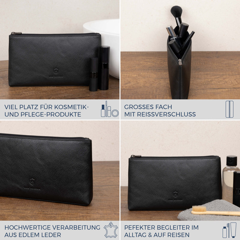 Schminktasche Kosmetiktasche (Saffiano)