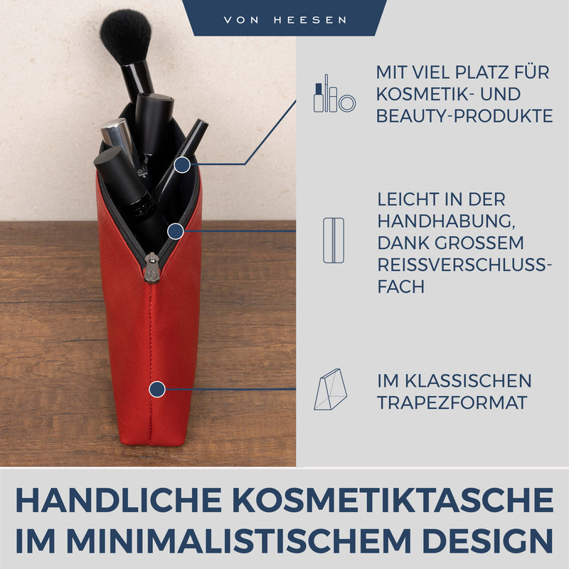 Schminktasche Kosmetiktasche (Saffiano)