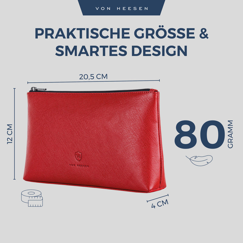 Schminktasche Kosmetiktasche (Saffiano)