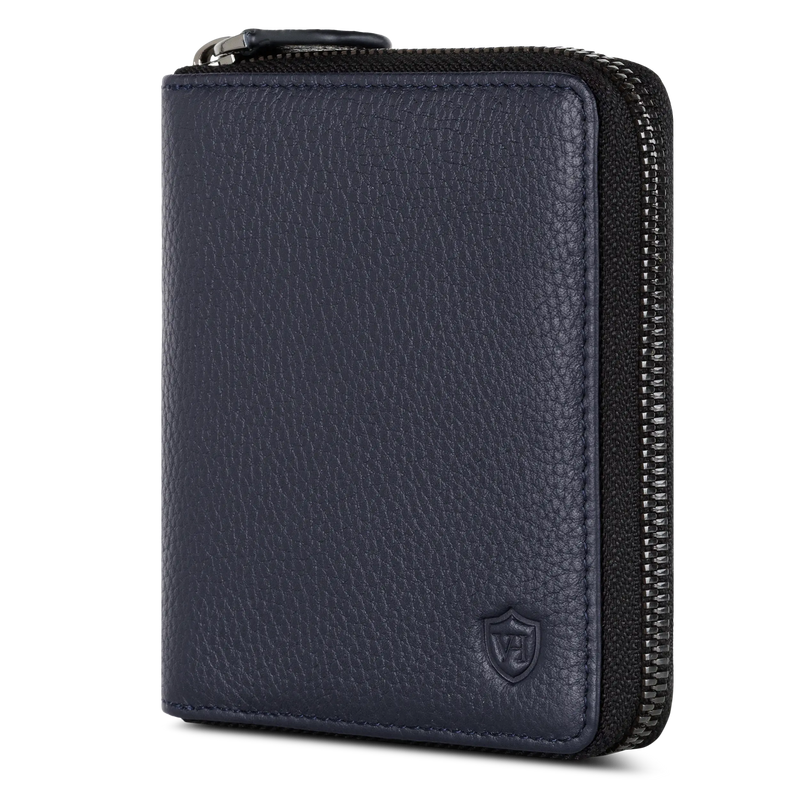 Geldbörse mit RFID-Schutz & 12 Kartenfächer (Genarbt)