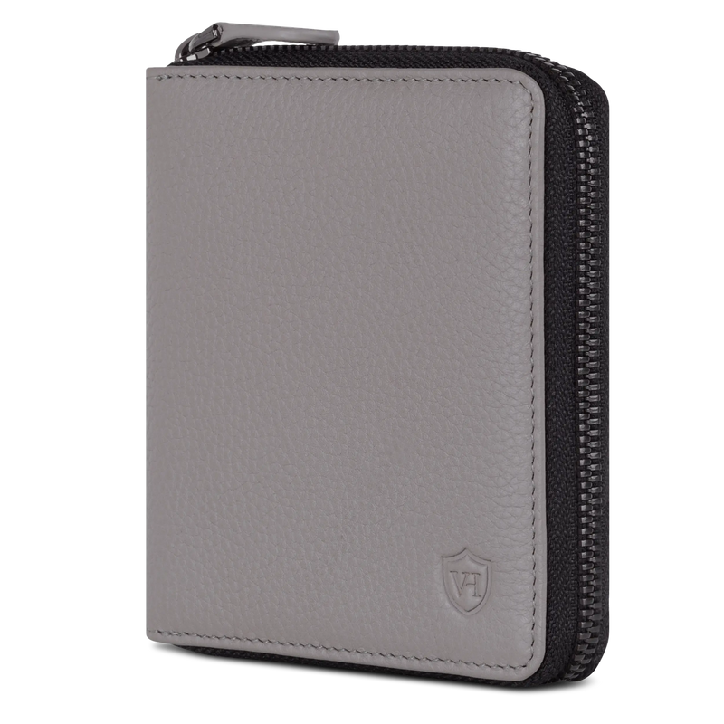 Geldbörse mit RFID-Schutz & 12 Kartenfächer (Genarbt)