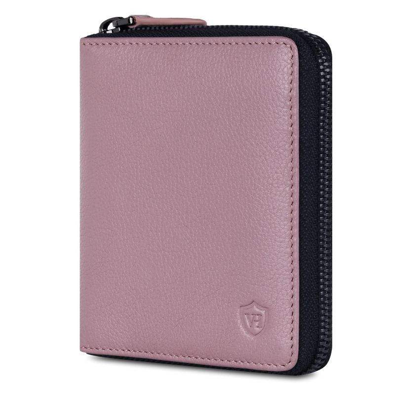 Geldbörse mit RFID-Schutz & 12 Kartenfächer (Genarbt)