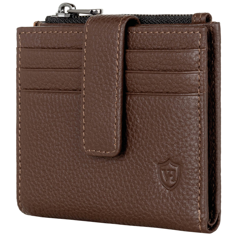 Kartenetui mit RFID-Schutz & 9 Kartenfächer (Genarbt)