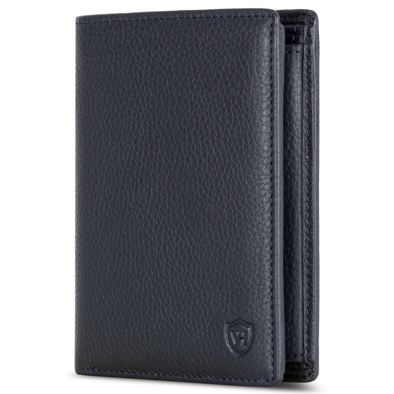 Geldbörse mit RFID-Schutz & 8 Kartenfächer (Genarbt)