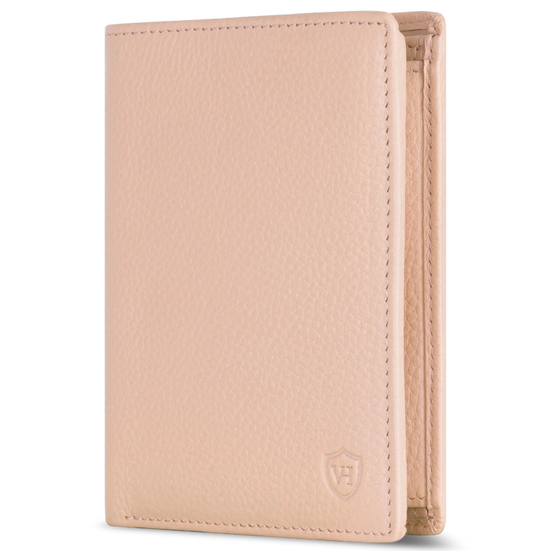 Geldbörse mit RFID-Schutz & 8 Kartenfächer (Genarbt)