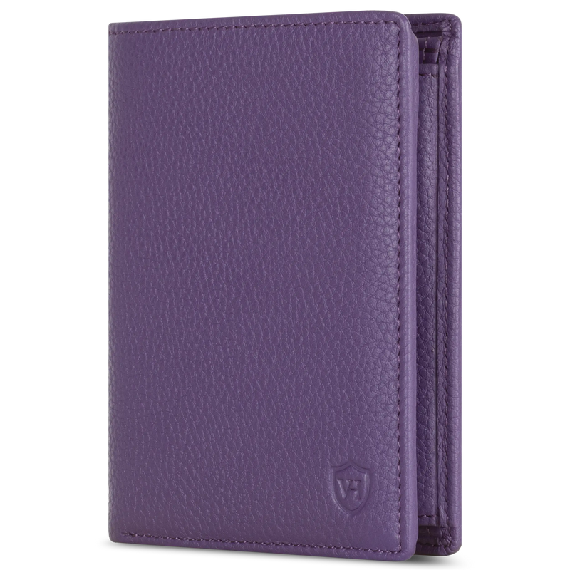 Geldbörse mit RFID-Schutz & 8 Kartenfächer (Genarbt)