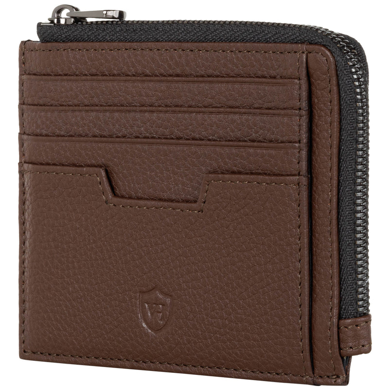 Kartenetui mit RFID-Schutz & 10 Kartenfächer (Genarbt)