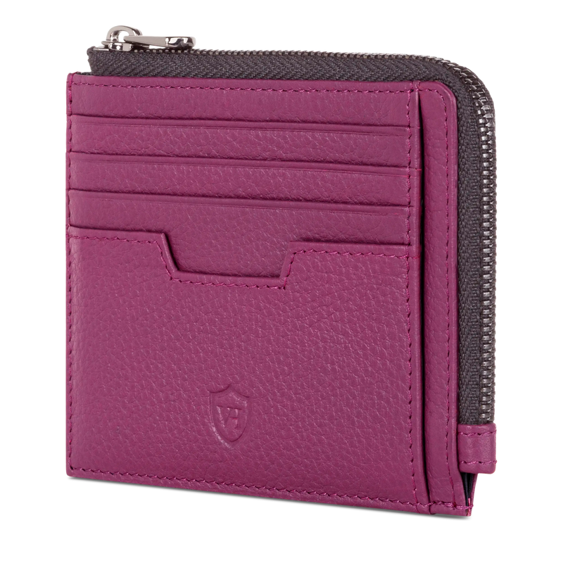 Kartenetui mit RFID-Schutz & 10 Kartenfächer (Genarbt)