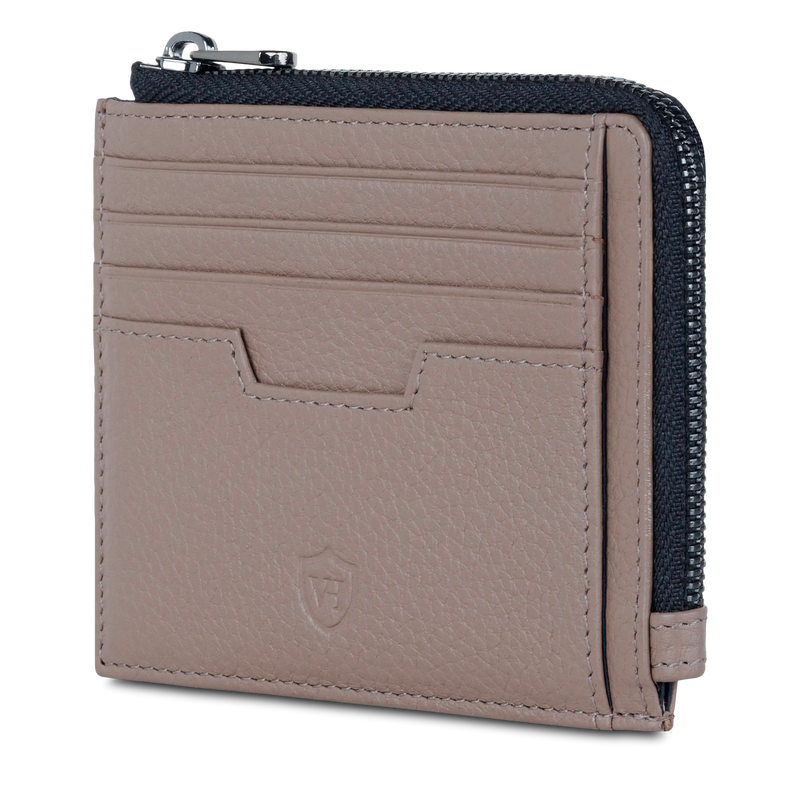 Kartenetui mit RFID-Schutz & 10 Kartenfächer (Genarbt)