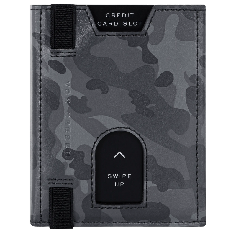 Slim Wallet mit RFID-Schutz, 5 Kartenfächer und Mini-Münzfach