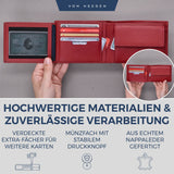 Geldbörse mit RFID-Schutz und 13 Kartenfächer