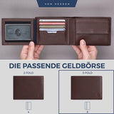 Geldbörse mit RFID-Schutz und 13 Kartenfächer