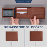Geldbörse mit RFID-Schutz und 13 Kartenfächer