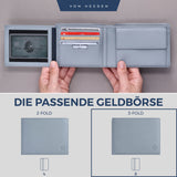 Geldbörse mit RFID-Schutz und 13 Kartenfächer
