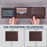 Geldbörse mit RFID-Schutz und 13 Kartenfächer