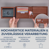 Geldbörse mit RFID-Schutz und 13 Kartenfächer