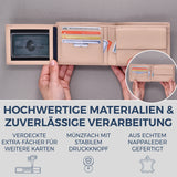 Geldbörse mit RFID-Schutz und 13 Kartenfächer