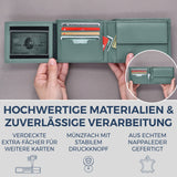 Geldbörse mit RFID-Schutz und 13 Kartenfächer