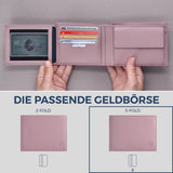 Geldbörse mit RFID-Schutz und 13 Kartenfächer