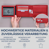 Geldbörse mit RFID-Schutz und 13 Kartenfächer