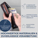 Geldbörse mit RFID-Schutz und 13 Kartenfächer