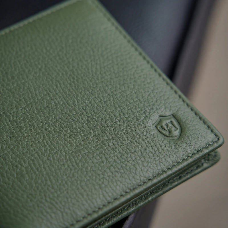 Geldbörse mit RFID-Schutz & 13 Kartenfächer (Genarbt)