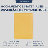 Reisepasshülle mit RFID-Schutz und 6 Kartenfächer