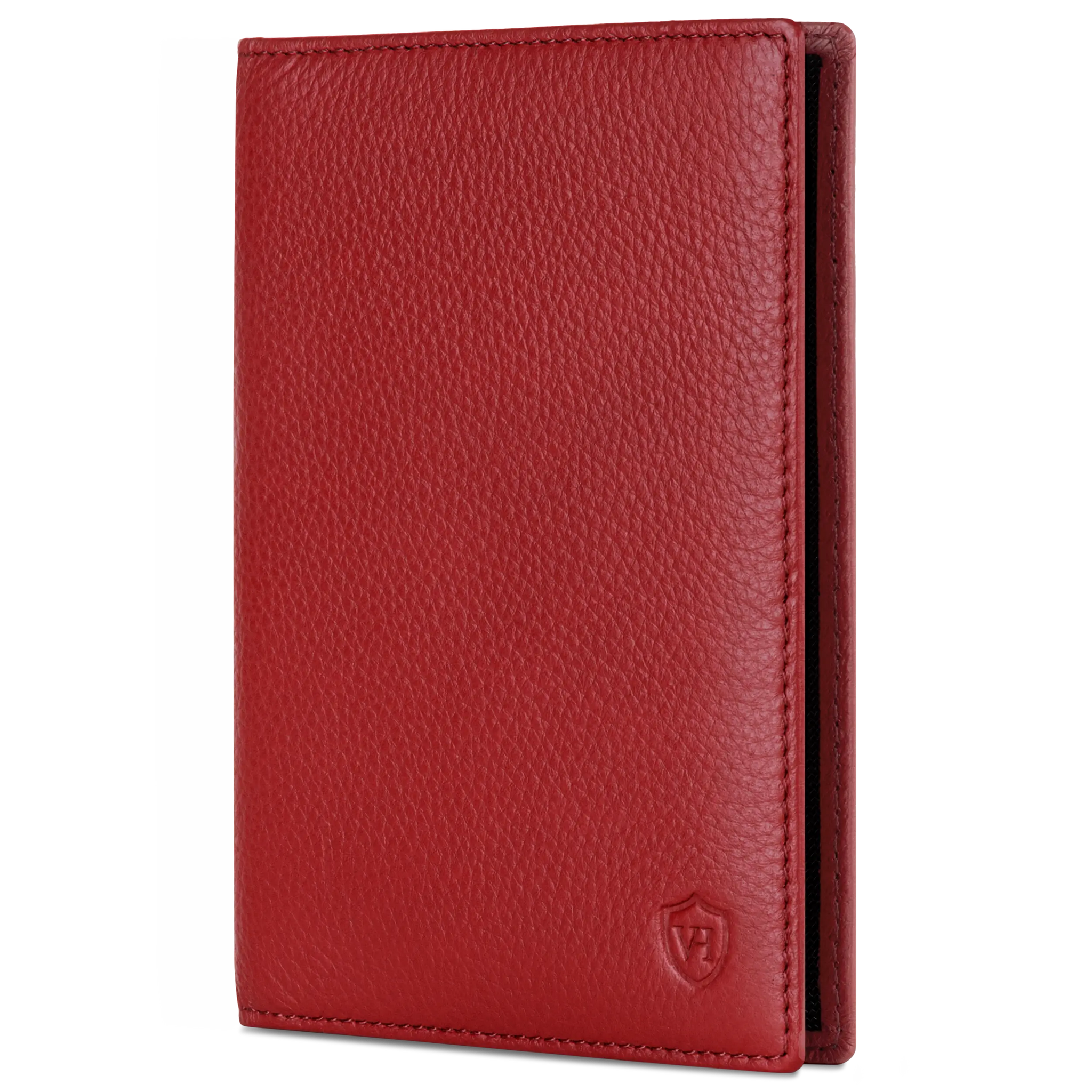 Reisepasshülle mit RFID-Schutz & 4 Kartenfächer (Genarbt)