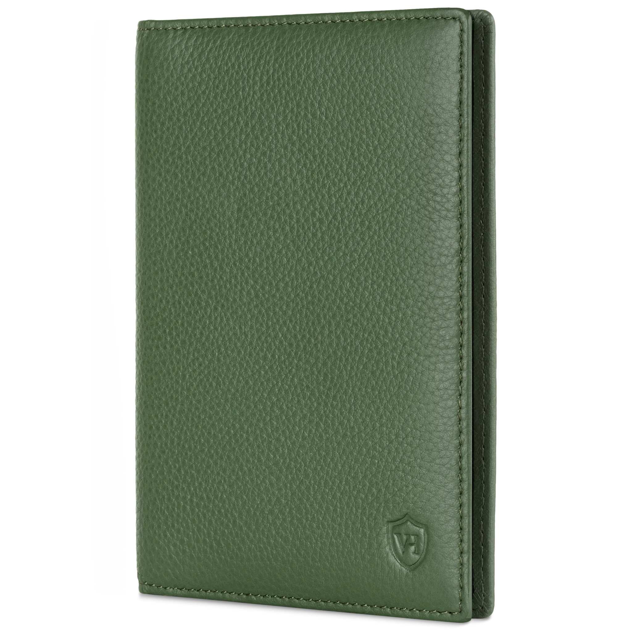 Reisepasshülle mit RFID-Schutz & 4 Kartenfächer (Genarbt)