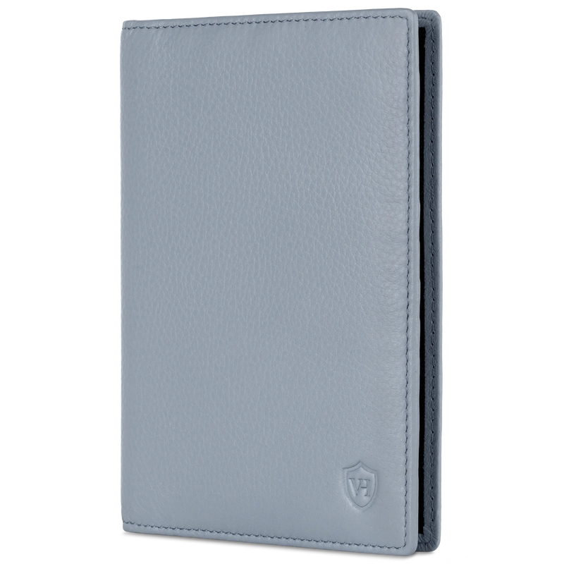 Reisepasshülle mit RFID-Schutz & 4 Kartenfächer (Genarbt)