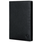 Reisepasshülle mit RFID-Schutz & 4 Kartenfächer (Saffiano)