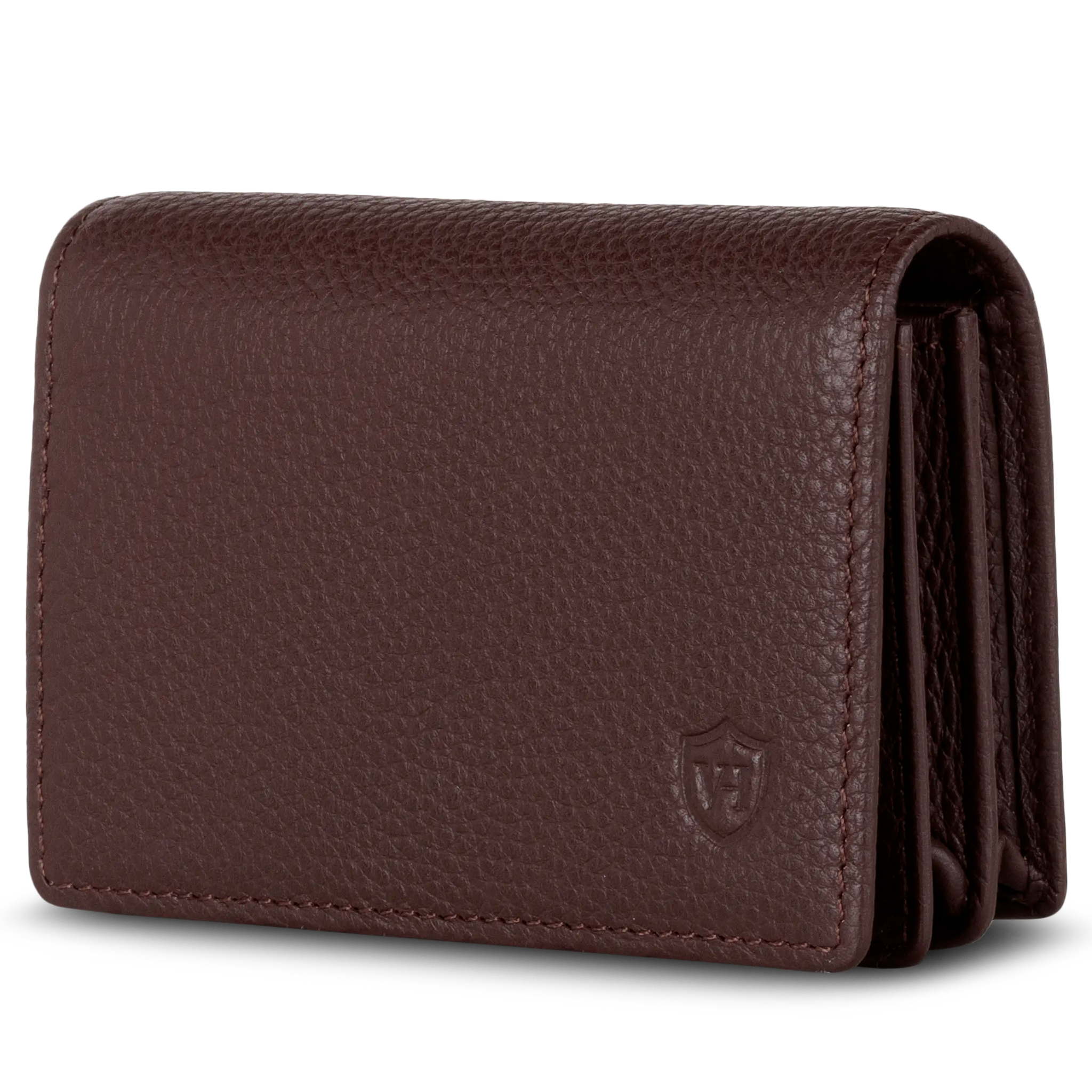 Visitenkartenetui mit RFID-Schutz & 4 Kartenfächer (Genarbt)