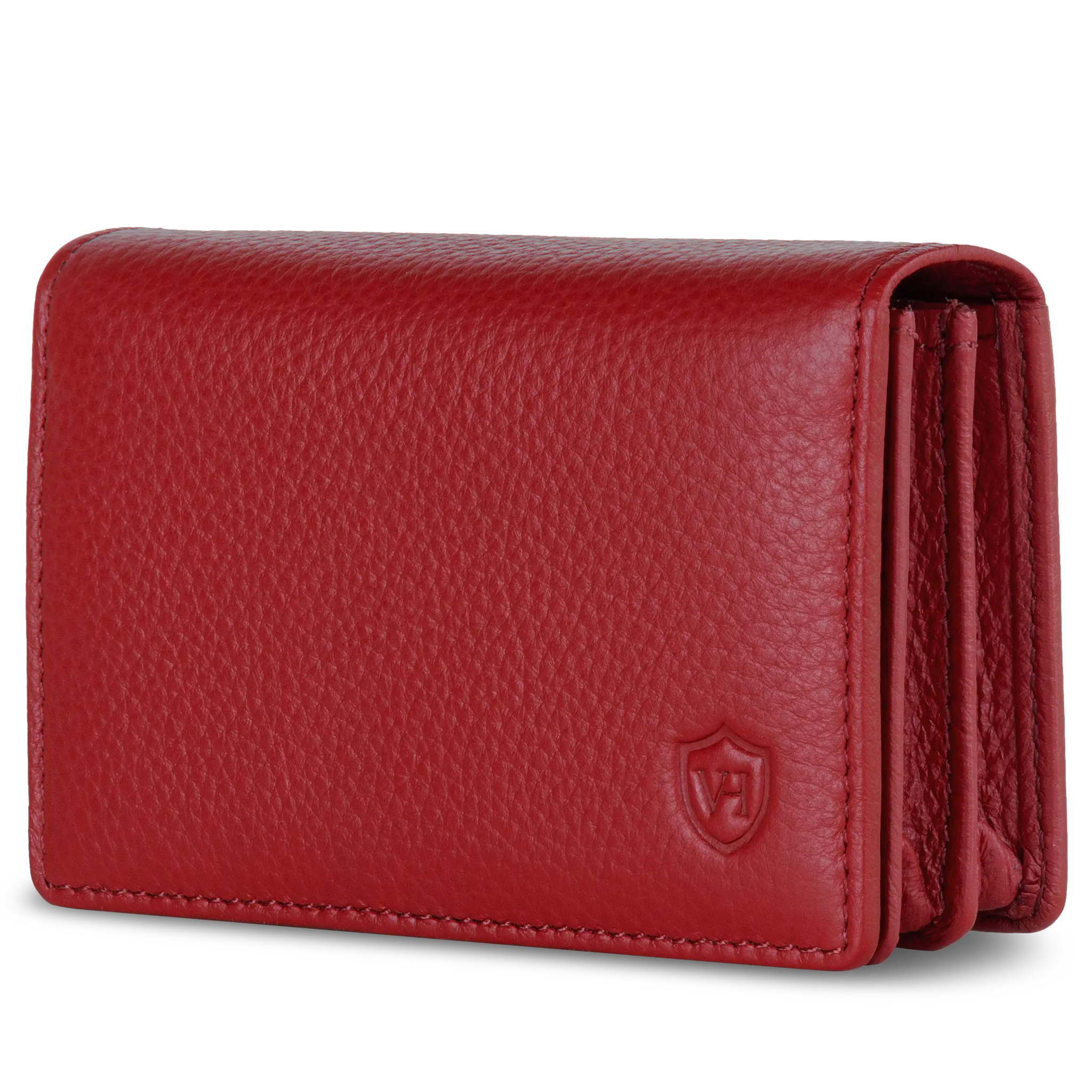 Visitenkartenetui mit RFID-Schutz & 4 Kartenfächer (Genarbt)